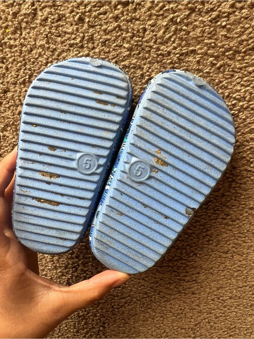 Cat & Jack Blue Shark Wave Slip-On
